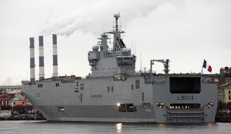 Chiến hạm đổ bộ lớp Mistral do Pháp chế tạo